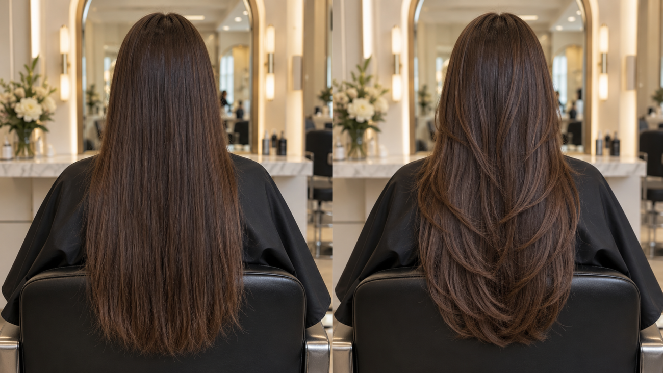Women’s haircuts at Hani Hair salon in JLT Dubai