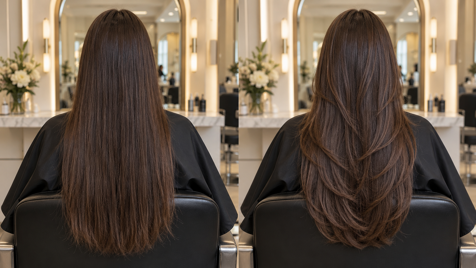 Women’s haircuts at Hani Hair salon in JLT Dubai
