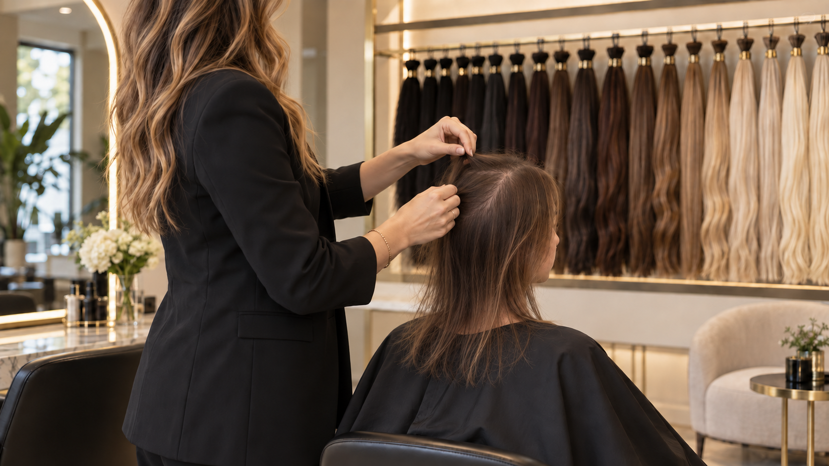 Best Hair Extensions for Fine Hair in Dubai