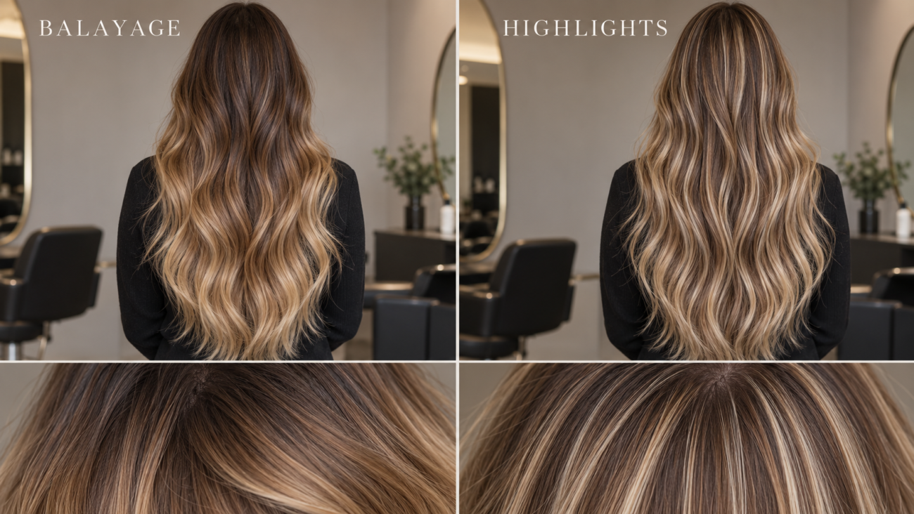 Balayage and highlights consultation at Hani Hair salon in Dubai